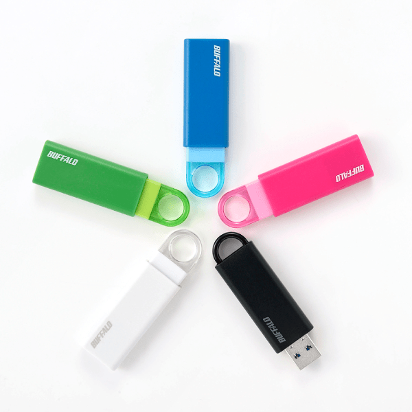 タオル名入れ工房 バッファロー　ノック式USB　16GB