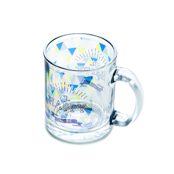 昇華転写対応グラスマグ(300ml)クリア