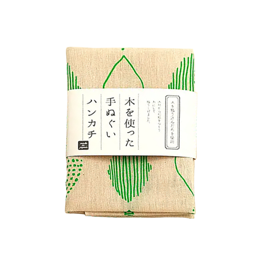 国産　木糸手ぬぐいハンカチ