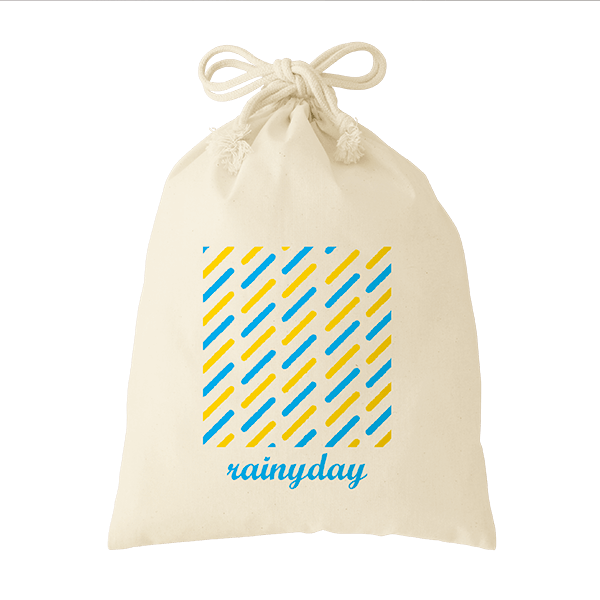 オリジナル　3.5オンス・コットン巾着(L)