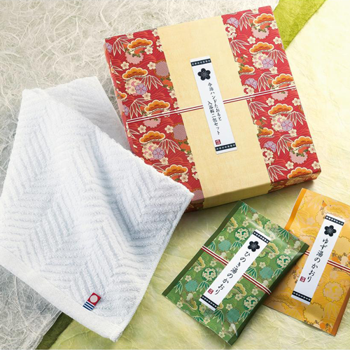 今治ハンドたおると入浴料2包セット