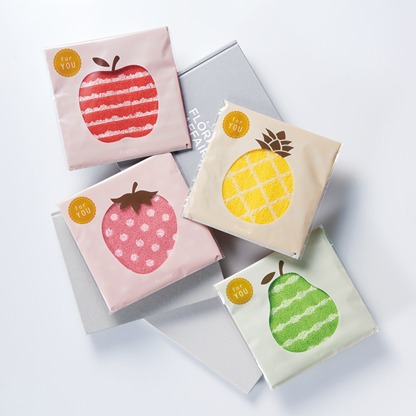 フルッタ　コットンハンカチタオル