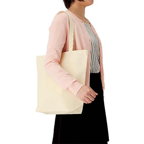 タオル名入れ工房 オリジナル　キャンバストートバッグ(M)ナチュラル